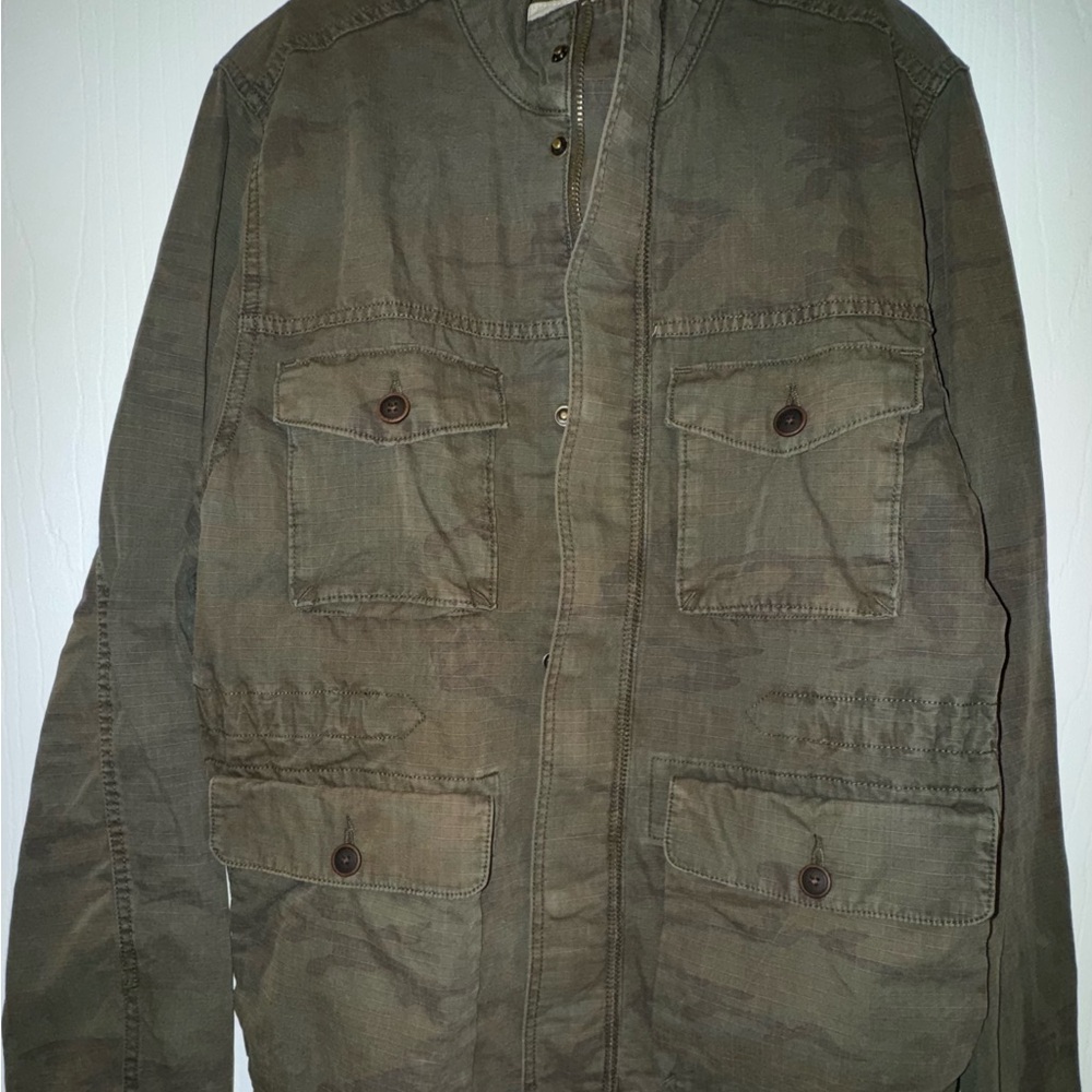 Lucky Brand Green Military Field Jacket